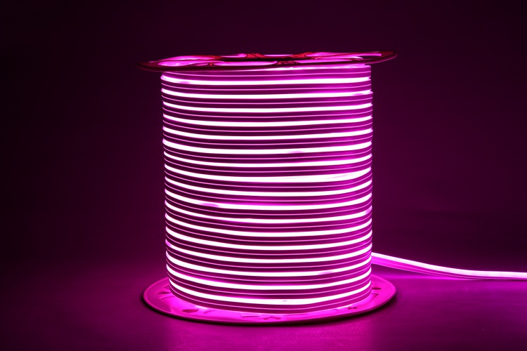 Double-sided Flexible Pink Light Strip