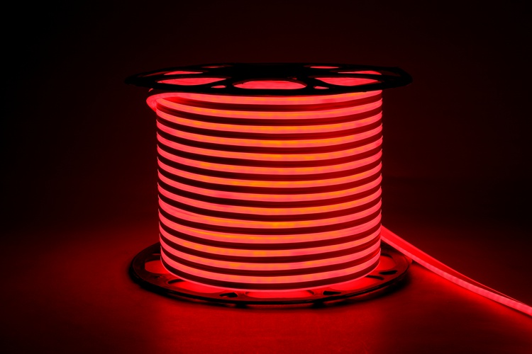 Single-sided Flexible Red Strip Light